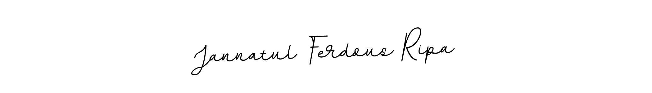 Create a beautiful signature design for name Jannatul Ferdous Ripa. With this signature (BallpointsItalic-DORy9) fonts, you can make a handwritten signature for free. Jannatul Ferdous Ripa signature style 11 images and pictures png