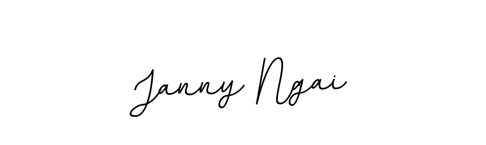 Also we have Janny Ngai name is the best signature style. Create professional handwritten signature collection using BallpointsItalic-DORy9 autograph style. Janny Ngai signature style 11 images and pictures png