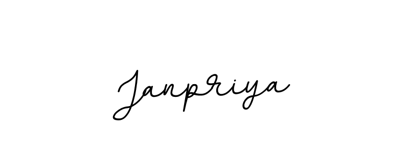 Create a beautiful signature design for name Janpriya. With this signature (BallpointsItalic-DORy9) fonts, you can make a handwritten signature for free. Janpriya signature style 11 images and pictures png