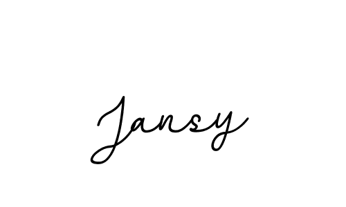 How to make Jansy name signature. Use BallpointsItalic-DORy9 style for creating short signs online. This is the latest handwritten sign. Jansy signature style 11 images and pictures png