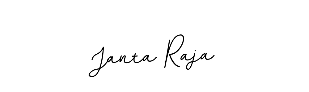 You should practise on your own different ways (BallpointsItalic-DORy9) to write your name (Janta Raja) in signature. don't let someone else do it for you. Janta Raja signature style 11 images and pictures png