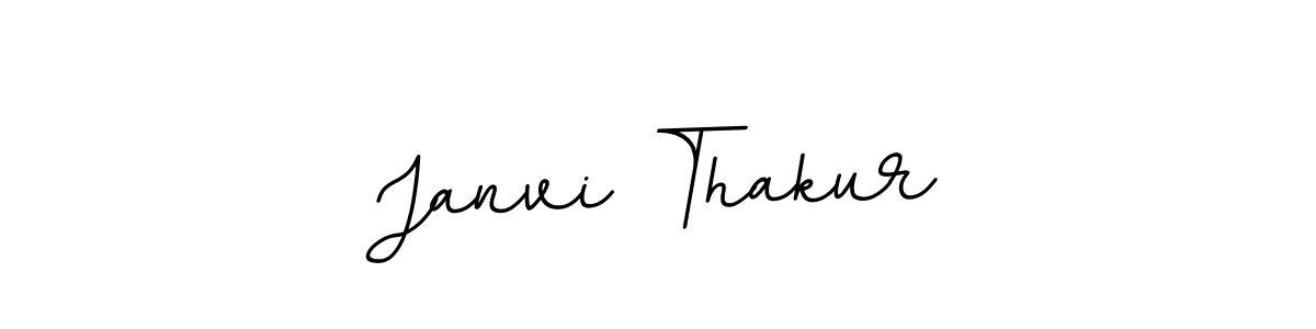 Design your own signature with our free online signature maker. With this signature software, you can create a handwritten (BallpointsItalic-DORy9) signature for name Janvi Thakur. Janvi Thakur signature style 11 images and pictures png
