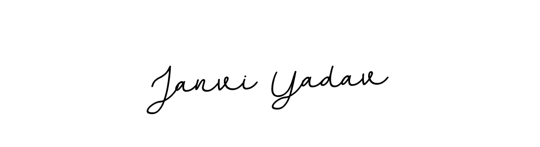 You should practise on your own different ways (BallpointsItalic-DORy9) to write your name (Janvi Yadav) in signature. don't let someone else do it for you. Janvi Yadav signature style 11 images and pictures png