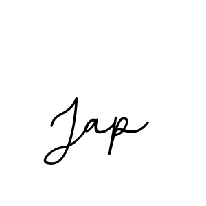 Use a signature maker to create a handwritten signature online. With this signature software, you can design (BallpointsItalic-DORy9) your own signature for name Jap. Jap signature style 11 images and pictures png