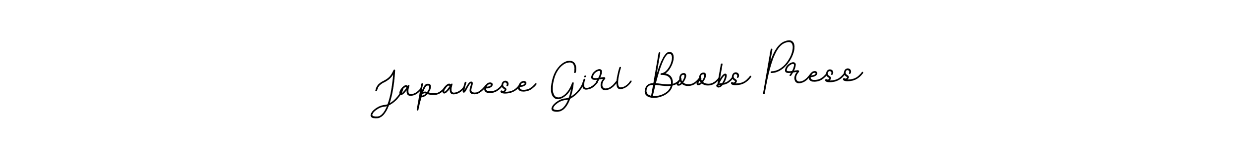 Create a beautiful signature design for name Japanese Girl Boobs Press. With this signature (BallpointsItalic-DORy9) fonts, you can make a handwritten signature for free. Japanese Girl Boobs Press signature style 11 images and pictures png