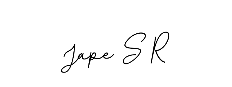 BallpointsItalic-DORy9 is a professional signature style that is perfect for those who want to add a touch of class to their signature. It is also a great choice for those who want to make their signature more unique. Get Jape S R name to fancy signature for free. Jape S R signature style 11 images and pictures png