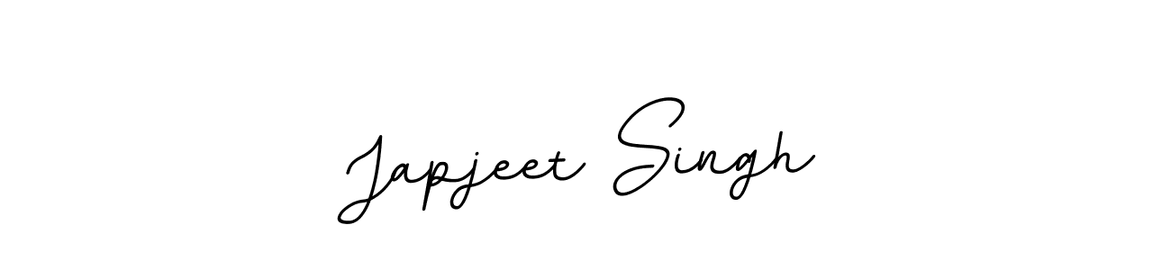 Use a signature maker to create a handwritten signature online. With this signature software, you can design (BallpointsItalic-DORy9) your own signature for name Japjeet Singh. Japjeet Singh signature style 11 images and pictures png