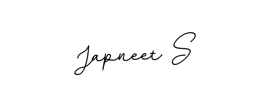 if you are searching for the best signature style for your name Japneet S. so please give up your signature search. here we have designed multiple signature styles  using BallpointsItalic-DORy9. Japneet S signature style 11 images and pictures png