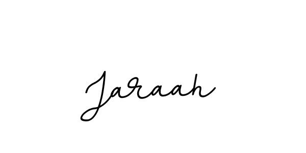 How to make Jaraah name signature. Use BallpointsItalic-DORy9 style for creating short signs online. This is the latest handwritten sign. Jaraah signature style 11 images and pictures png