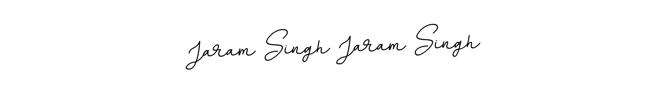 How to make Jaram Singh Jaram Singh signature? BallpointsItalic-DORy9 is a professional autograph style. Create handwritten signature for Jaram Singh Jaram Singh name. Jaram Singh Jaram Singh signature style 11 images and pictures png