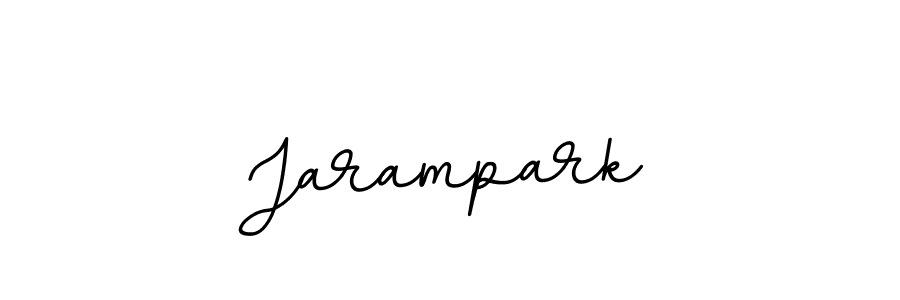 Use a signature maker to create a handwritten signature online. With this signature software, you can design (BallpointsItalic-DORy9) your own signature for name Jarampark. Jarampark signature style 11 images and pictures png