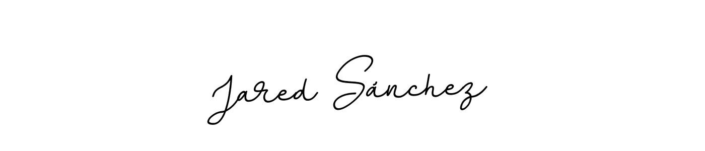 Create a beautiful signature design for name Jared Sánchez. With this signature (BallpointsItalic-DORy9) fonts, you can make a handwritten signature for free. Jared Sánchez signature style 11 images and pictures png