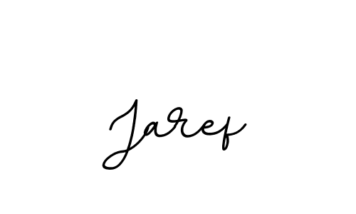 You should practise on your own different ways (BallpointsItalic-DORy9) to write your name (Jaref) in signature. don't let someone else do it for you. Jaref signature style 11 images and pictures png