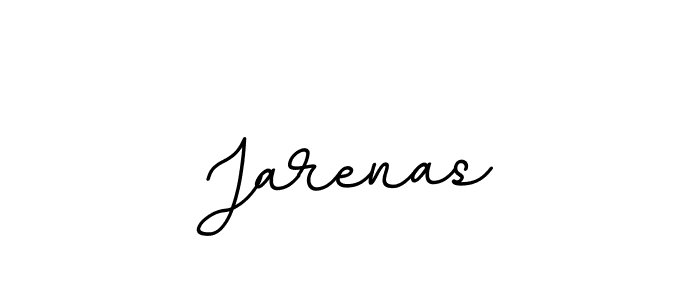 Make a beautiful signature design for name Jarenas. With this signature (BallpointsItalic-DORy9) style, you can create a handwritten signature for free. Jarenas signature style 11 images and pictures png