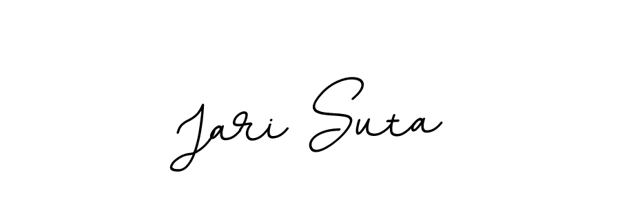 Jari Suta stylish signature style. Best Handwritten Sign (BallpointsItalic-DORy9) for my name. Handwritten Signature Collection Ideas for my name Jari Suta. Jari Suta signature style 11 images and pictures png
