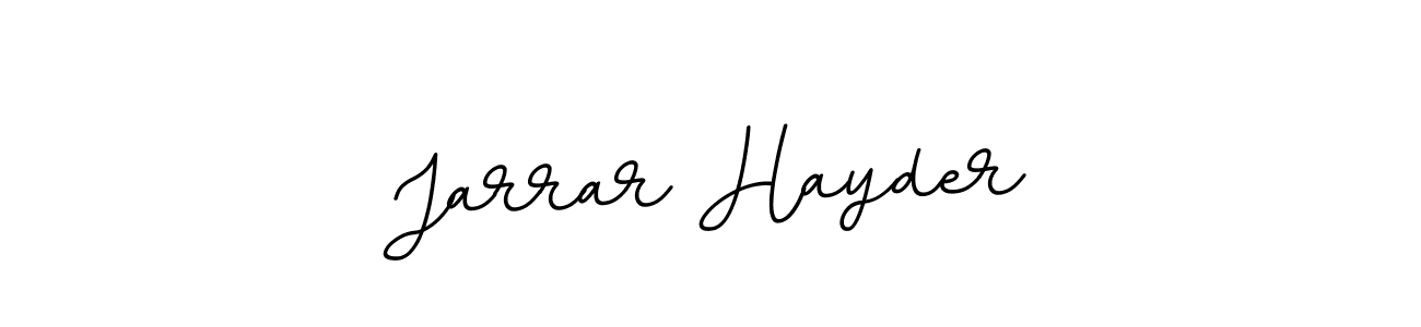 Create a beautiful signature design for name Jarrar Hayder. With this signature (BallpointsItalic-DORy9) fonts, you can make a handwritten signature for free. Jarrar Hayder signature style 11 images and pictures png