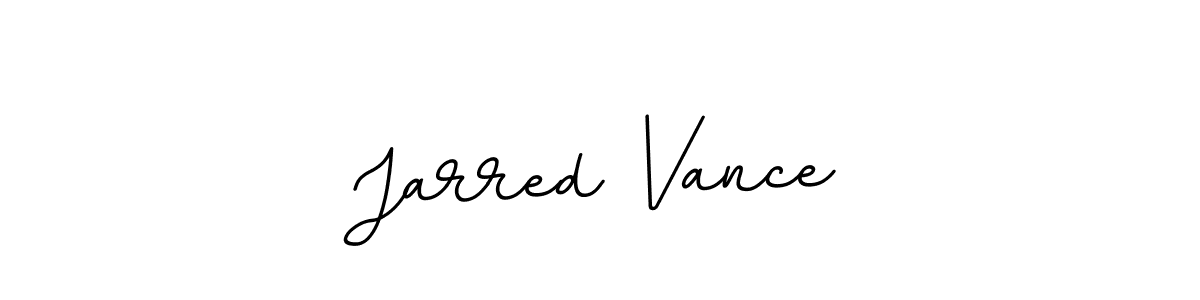 How to make Jarred Vance name signature. Use BallpointsItalic-DORy9 style for creating short signs online. This is the latest handwritten sign. Jarred Vance signature style 11 images and pictures png