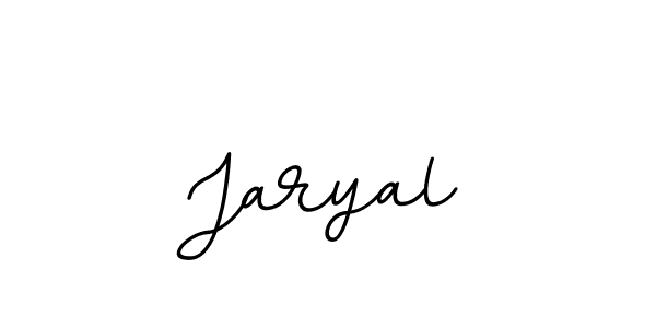 Make a beautiful signature design for name Jaryal. With this signature (BallpointsItalic-DORy9) style, you can create a handwritten signature for free. Jaryal signature style 11 images and pictures png