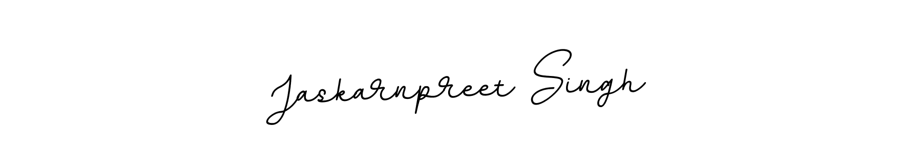 Use a signature maker to create a handwritten signature online. With this signature software, you can design (BallpointsItalic-DORy9) your own signature for name Jaskarnpreet Singh. Jaskarnpreet Singh signature style 11 images and pictures png