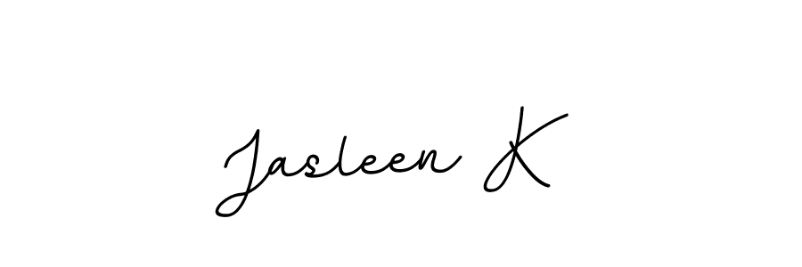 Create a beautiful signature design for name Jasleen K. With this signature (BallpointsItalic-DORy9) fonts, you can make a handwritten signature for free. Jasleen K signature style 11 images and pictures png