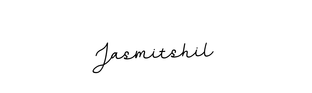 Design your own signature with our free online signature maker. With this signature software, you can create a handwritten (BallpointsItalic-DORy9) signature for name Jasmitshil. Jasmitshil signature style 11 images and pictures png