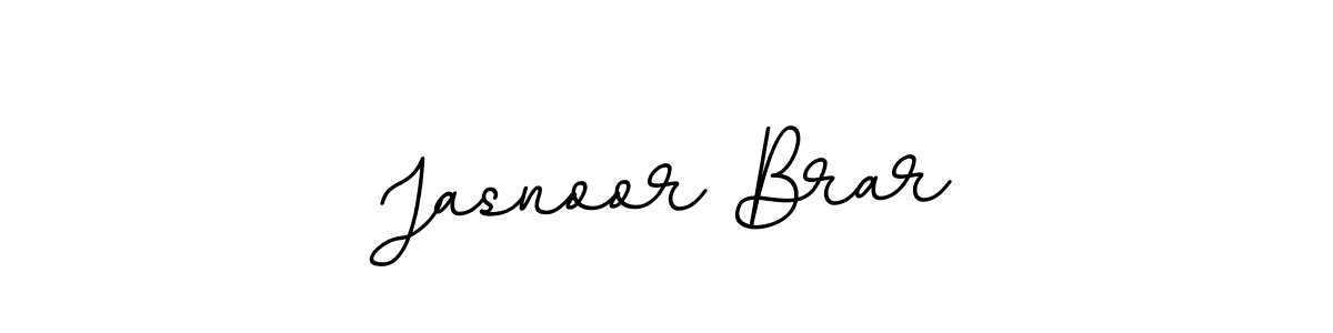How to make Jasnoor Brar signature? BallpointsItalic-DORy9 is a professional autograph style. Create handwritten signature for Jasnoor Brar name. Jasnoor Brar signature style 11 images and pictures png