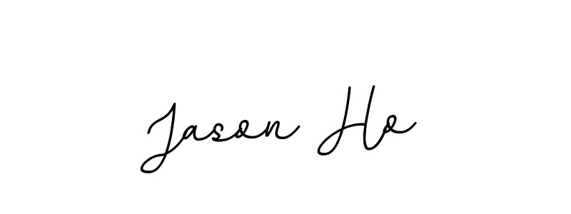 Jason Ho stylish signature style. Best Handwritten Sign (BallpointsItalic-DORy9) for my name. Handwritten Signature Collection Ideas for my name Jason Ho. Jason Ho signature style 11 images and pictures png