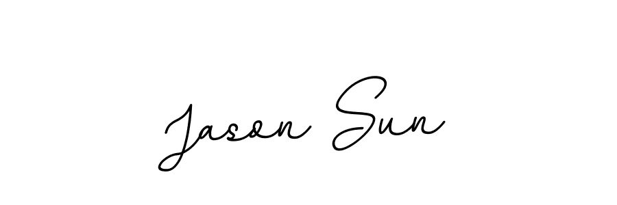 How to Draw Jason Sun signature style? BallpointsItalic-DORy9 is a latest design signature styles for name Jason Sun. Jason Sun signature style 11 images and pictures png