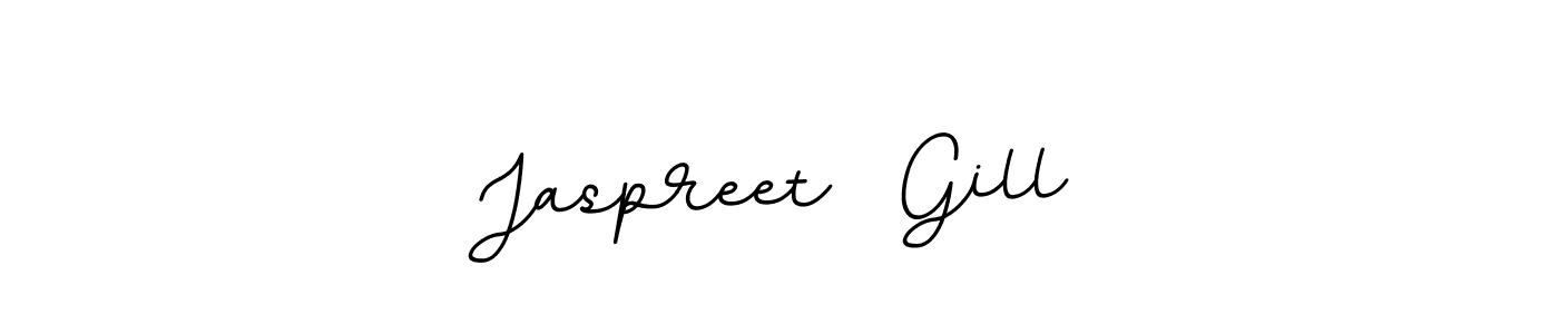 Similarly BallpointsItalic-DORy9 is the best handwritten signature design. Signature creator online .You can use it as an online autograph creator for name Jaspreet  Gill. Jaspreet  Gill signature style 11 images and pictures png