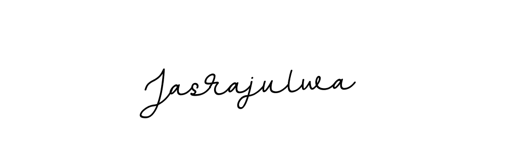 Use a signature maker to create a handwritten signature online. With this signature software, you can design (BallpointsItalic-DORy9) your own signature for name Jasrajulwa. Jasrajulwa signature style 11 images and pictures png