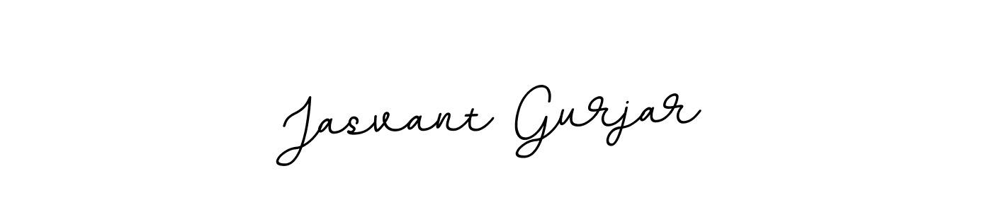 How to make Jasvant Gurjar name signature. Use BallpointsItalic-DORy9 style for creating short signs online. This is the latest handwritten sign. Jasvant Gurjar signature style 11 images and pictures png