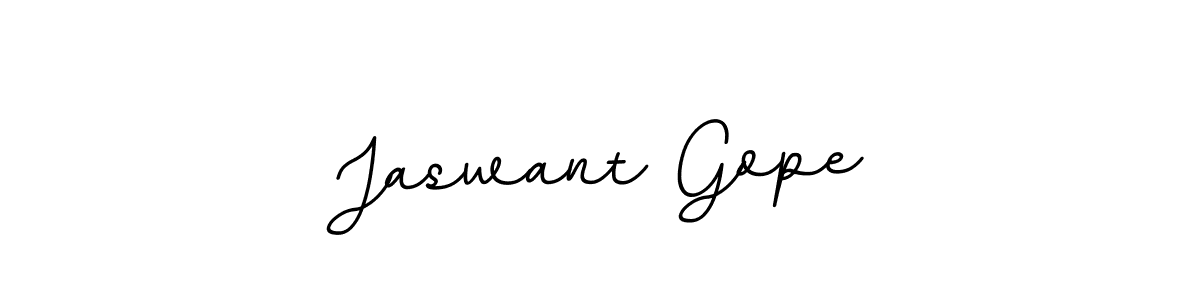 Make a beautiful signature design for name Jaswant Gope. With this signature (BallpointsItalic-DORy9) style, you can create a handwritten signature for free. Jaswant Gope signature style 11 images and pictures png