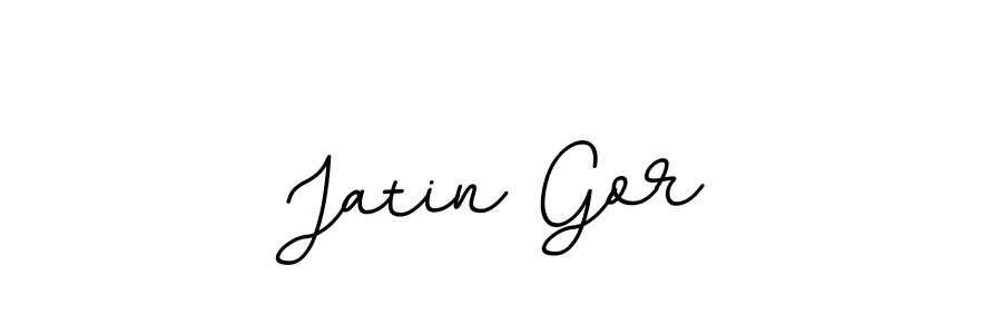 Check out images of Autograph of Jatin Gor name. Actor Jatin Gor Signature Style. BallpointsItalic-DORy9 is a professional sign style online. Jatin Gor signature style 11 images and pictures png