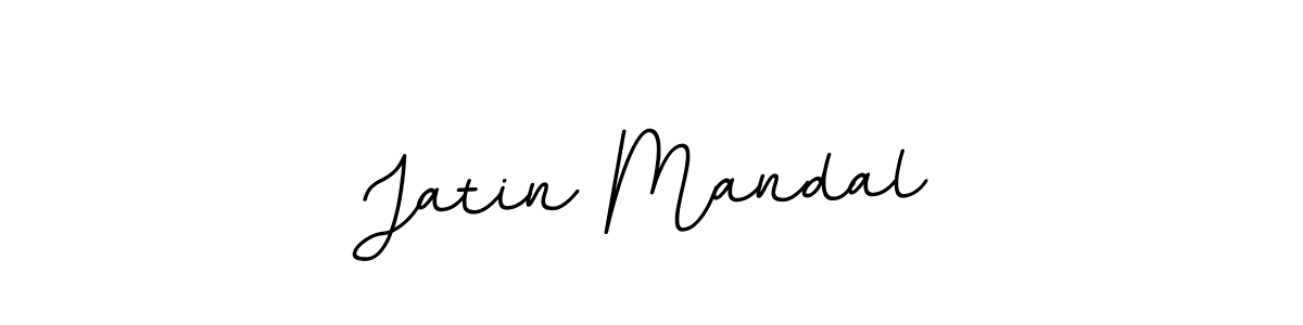 Use a signature maker to create a handwritten signature online. With this signature software, you can design (BallpointsItalic-DORy9) your own signature for name Jatin Mandal. Jatin Mandal signature style 11 images and pictures png