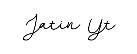 Check out images of Autograph of Jatin Yt name. Actor Jatin Yt Signature Style. BallpointsItalic-DORy9 is a professional sign style online. Jatin Yt signature style 11 images and pictures png