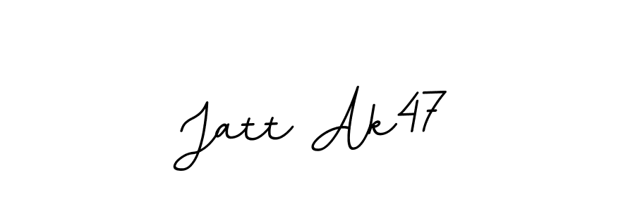 The best way (BallpointsItalic-DORy9) to make a short signature is to pick only two or three words in your name. The name Jatt Ak47 include a total of six letters. For converting this name. Jatt Ak47 signature style 11 images and pictures png