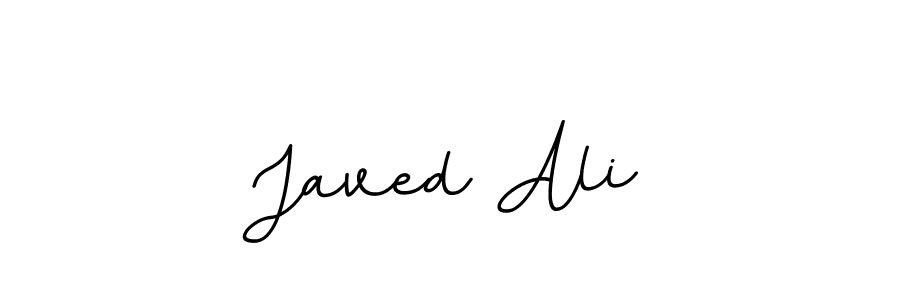 Make a beautiful signature design for name Javed Ali. With this signature (BallpointsItalic-DORy9) style, you can create a handwritten signature for free. Javed Ali signature style 11 images and pictures png