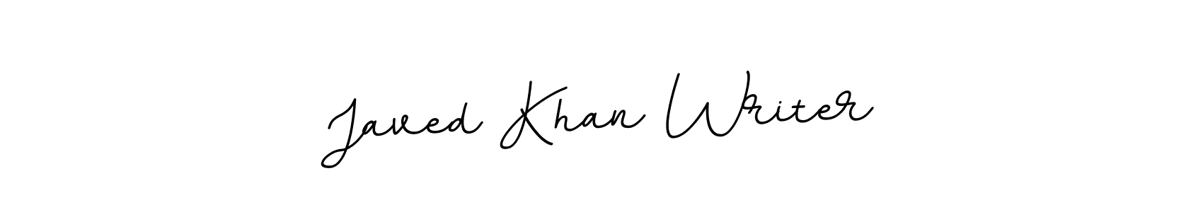 You should practise on your own different ways (BallpointsItalic-DORy9) to write your name (Javed Khan Writer) in signature. don't let someone else do it for you. Javed Khan Writer signature style 11 images and pictures png