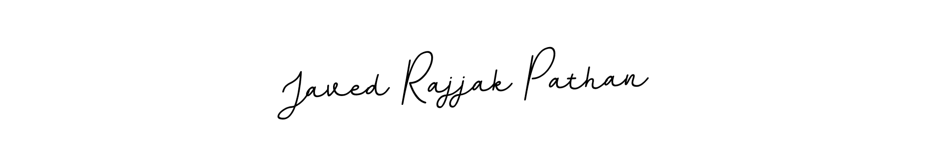 Make a beautiful signature design for name Javed Rajjak Pathan. With this signature (BallpointsItalic-DORy9) style, you can create a handwritten signature for free. Javed Rajjak Pathan signature style 11 images and pictures png
