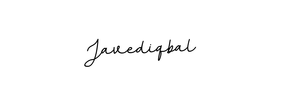 Make a beautiful signature design for name Javediqbal. With this signature (BallpointsItalic-DORy9) style, you can create a handwritten signature for free. Javediqbal signature style 11 images and pictures png