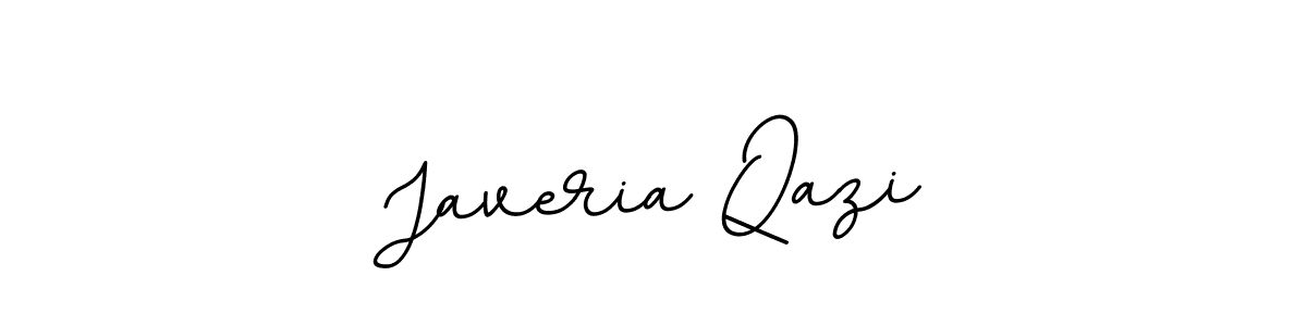 Design your own signature with our free online signature maker. With this signature software, you can create a handwritten (BallpointsItalic-DORy9) signature for name Javeria Qazi. Javeria Qazi signature style 11 images and pictures png