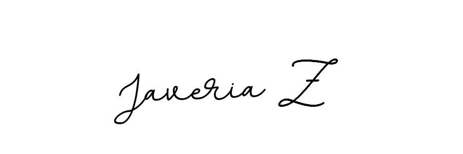 Check out images of Autograph of Javeria Z name. Actor Javeria Z Signature Style. BallpointsItalic-DORy9 is a professional sign style online. Javeria Z signature style 11 images and pictures png