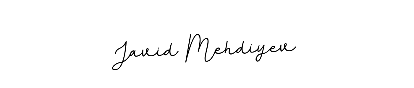 How to make Javid Mehdiyev name signature. Use BallpointsItalic-DORy9 style for creating short signs online. This is the latest handwritten sign. Javid Mehdiyev signature style 11 images and pictures png