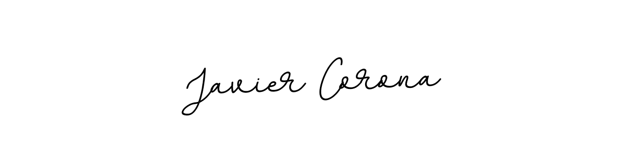 Use a signature maker to create a handwritten signature online. With this signature software, you can design (BallpointsItalic-DORy9) your own signature for name Javier Corona. Javier Corona signature style 11 images and pictures png