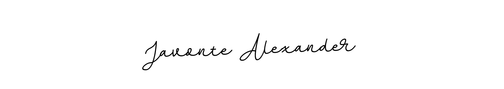 Design your own signature with our free online signature maker. With this signature software, you can create a handwritten (BallpointsItalic-DORy9) signature for name Javonte Alexander. Javonte Alexander signature style 11 images and pictures png