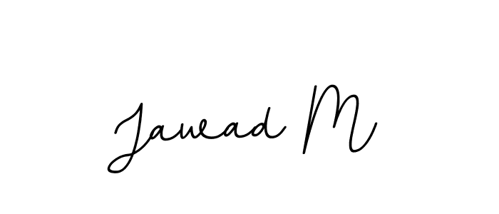 Jawad M stylish signature style. Best Handwritten Sign (BallpointsItalic-DORy9) for my name. Handwritten Signature Collection Ideas for my name Jawad M. Jawad M signature style 11 images and pictures png