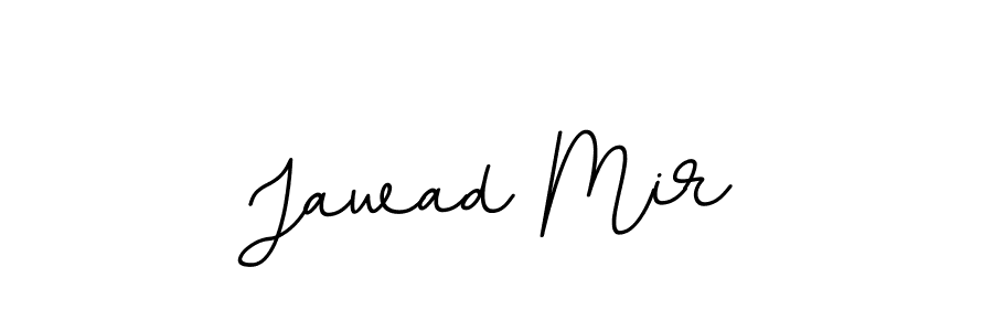 Use a signature maker to create a handwritten signature online. With this signature software, you can design (BallpointsItalic-DORy9) your own signature for name Jawad Mir. Jawad Mir signature style 11 images and pictures png