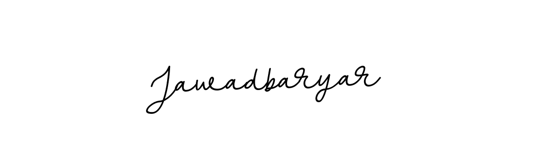 You should practise on your own different ways (BallpointsItalic-DORy9) to write your name (Jawadbaryar) in signature. don't let someone else do it for you. Jawadbaryar signature style 11 images and pictures png