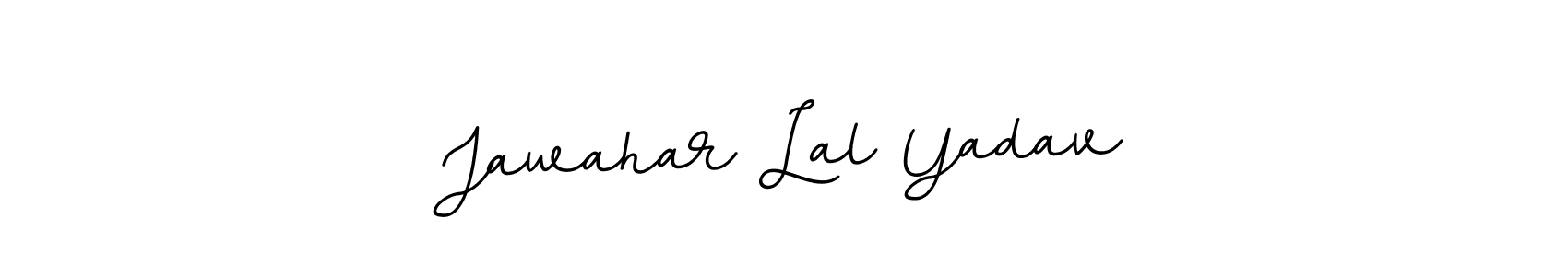 The best way (BallpointsItalic-DORy9) to make a short signature is to pick only two or three words in your name. The name Jawahar Lal Yadav include a total of six letters. For converting this name. Jawahar Lal Yadav signature style 11 images and pictures png