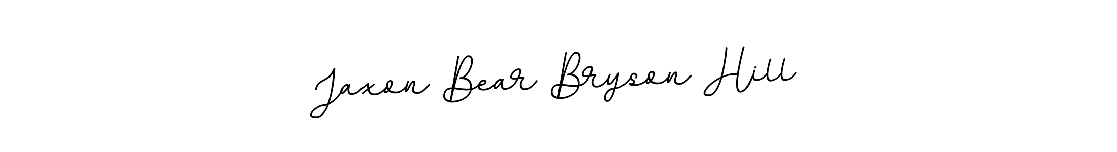 Create a beautiful signature design for name Jaxon Bear Bryson Hill. With this signature (BallpointsItalic-DORy9) fonts, you can make a handwritten signature for free. Jaxon Bear Bryson Hill signature style 11 images and pictures png